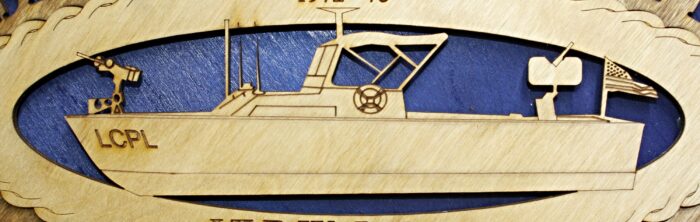 Brown Water Navy Large Oval Wall Tribute - Image 3