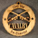 Custom 12" or 18" Army Cavalry Wall Tribute - Image 8