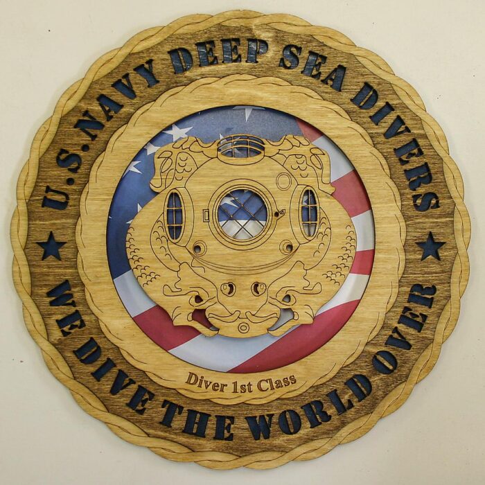 Navy Diver First Class Wall Tribute - Image 2