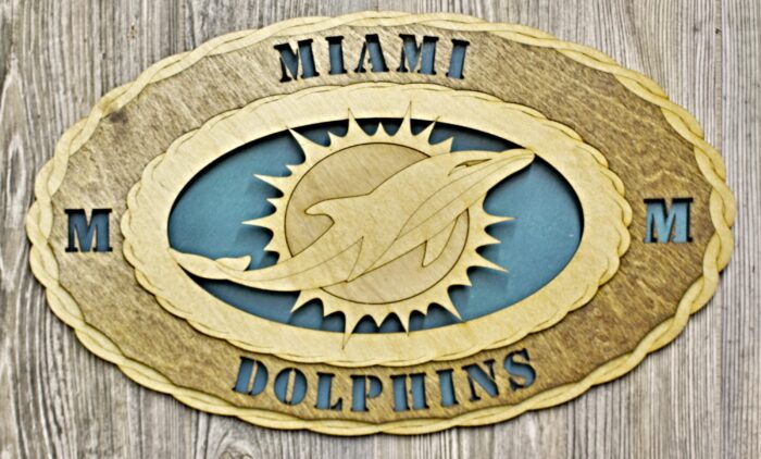Miami Dolphins Wall Tribute - Image 1