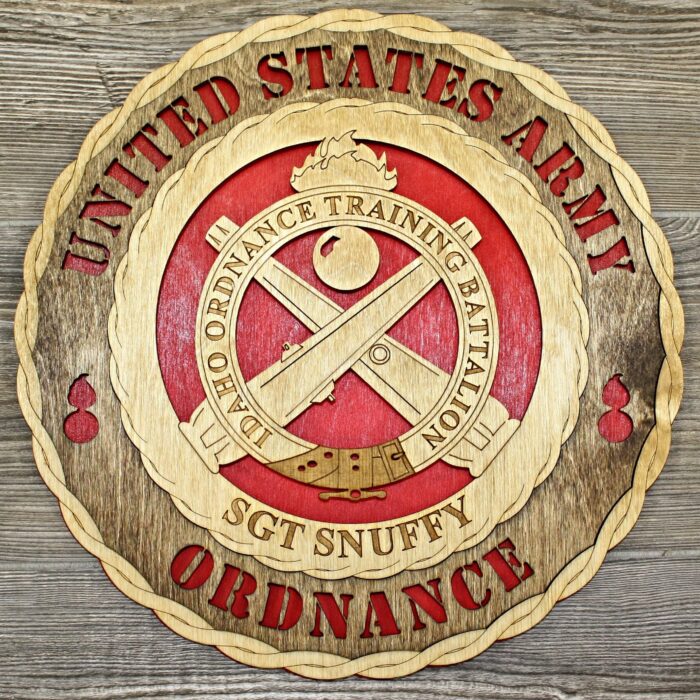 Custom Idaho Ordnance Wall Plaque - Image 4