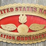 Custom 15 x 7 Aviation Ordnanceman  Large Oval Tribute