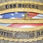USS Becuna SS319 15 x 7  Wall Tribute