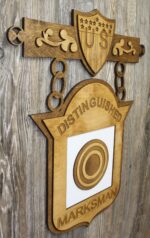 Distinguished Marksman Badge Wall Tribute - Image 2