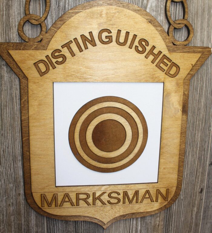 Distinguished Marksman Badge Wall Tribute - Image 4