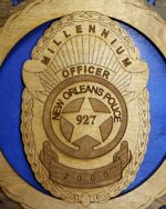 New Orleans Police Badge Wall Tribute - Image 3
