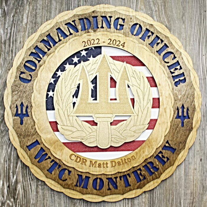 Navy Command Ashore Insignia Wall Tribute - Image 3