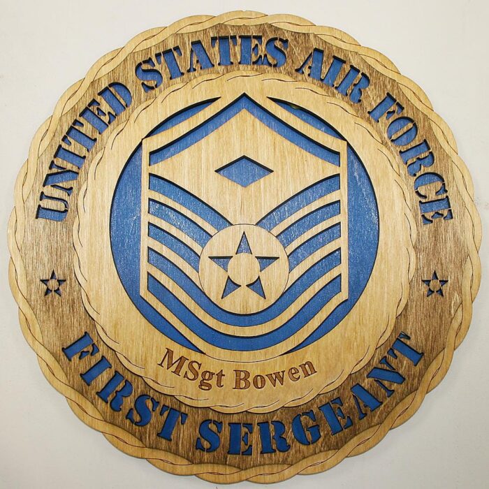 Air Force First Sergeant Wall Tribute - Image 1