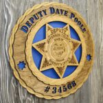 Jefferson County Oregon Sherrif Badge Wall Tribute - Image 3