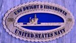 Dwight D Eisenhower 15 x 7  Large Oval Tribute - Image 3