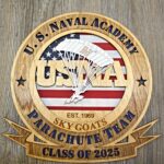 U S Naval Academy Sky Goats Wall Tribute
