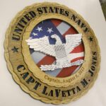 Navy Captain Rank Wall Tribute - Image 3
