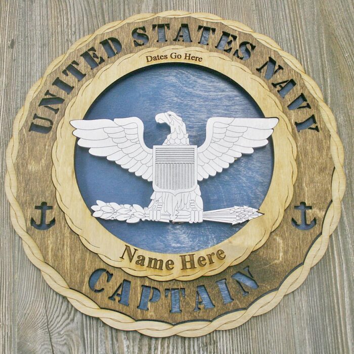 Navy Captain Rank Wall Tribute - Image 8
