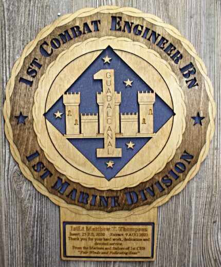 1st Marine Combat Engineer Wall Tribute