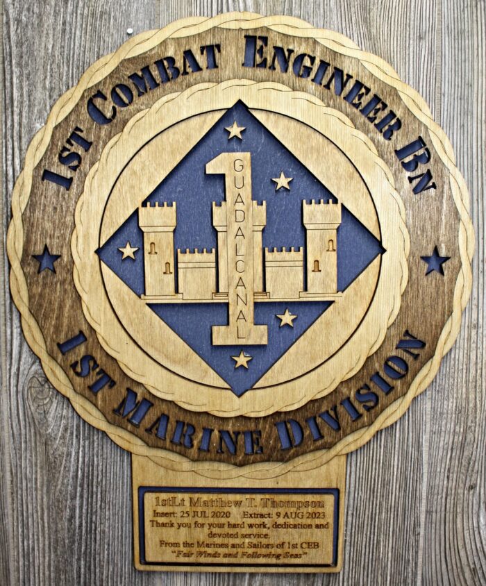 1st Marine Combat Engineer Wall Tribute - Image 1