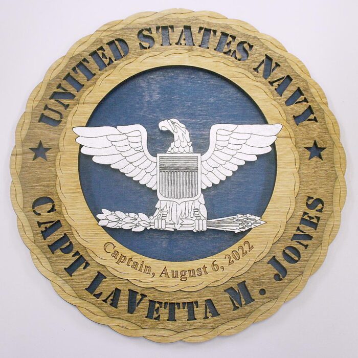 Navy Captain Rank Wall Tribute - Image 2
