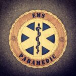 Custom 12" Wood EMS Paramedic Wall Tribute - FREE SHIPPING - Image 3